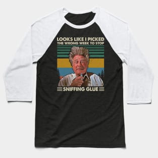 Looks like I picked sniffing glue vintage Baseball T-Shirt